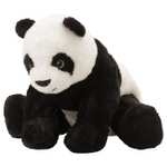 KRAMIG Panda Soft toy 30cm (Free Click and Collect)