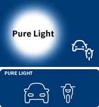 Bosch H7 (477) Pure Light headlight bulbs - 12 V 55 W PX26d - 2 bulbs - £5.12 @ Amazon