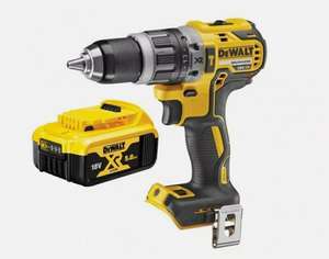 DeWalt DCD796N 18V XR Brushless Compact Combi Drill and 5.0ah battery £95.99 with code @ ebay / powertoolmate