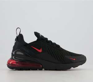 Nike Air Max 270 Trainers Black University Red White - £90 @ Office