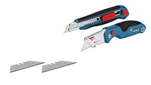 Bosch Professional Two-Part Set with Universal Folding Professional Cutting Knife Inc Replacement Blades £15.99 (+£4.49 Non Prime) @ Amazon