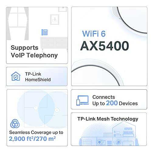 TP-Link AX5400 VDSL Whole Home Mesh Wi-Fi 6 (Deco X73-DSL) @ Amazon