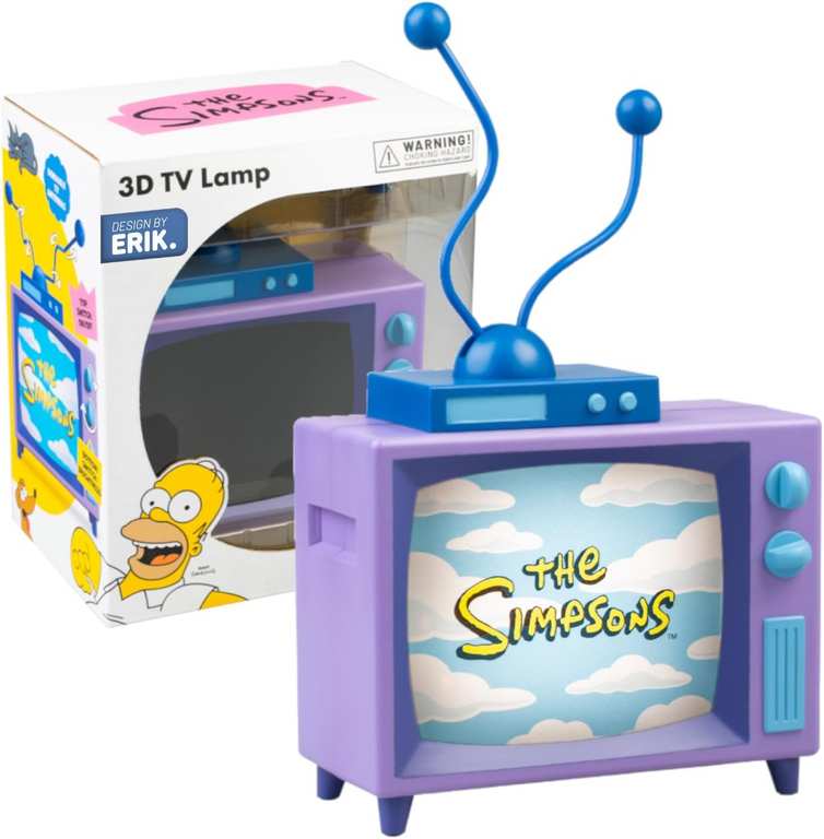 The Simpsons TV Lamp (Prime Exclusive)