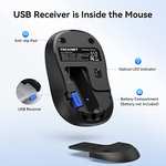 TECKNET Wireless Mouse for Laptop, 2.4GHz USB £5.94 @ Sold by Techtack dispatched by Amazon