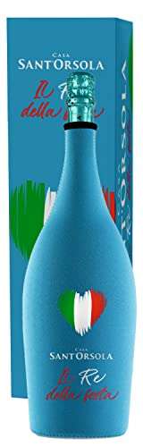 Sant'Orsola Spumante Cuvèe Millesimato Magnum "Il Re della Festa" with Neoprene Cover Included - Sparkling Italian Wine 1.5L