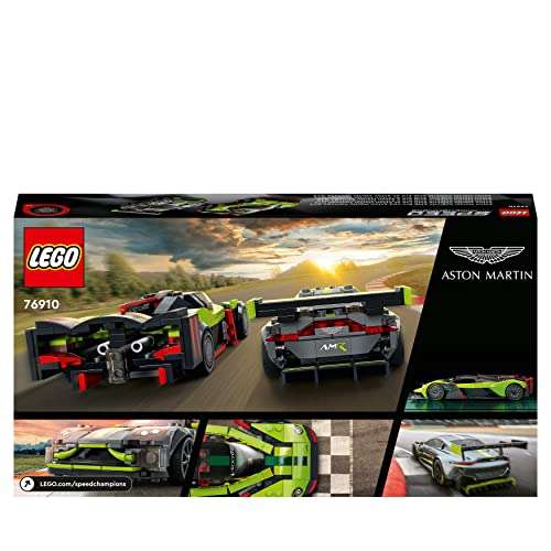 LEGO 76910 Speed Champions Aston Martin Valkyrie AMR Pro and Vantage GT3 2 Race Cars - £31.49 @ Amazon (Possible £26.49 with Amazon voucher)