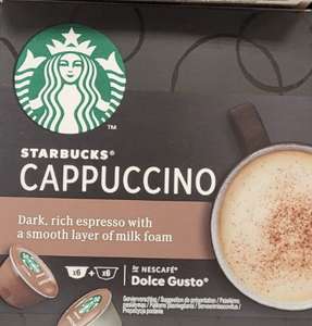 Starbucks Cappuccino pods for Dolce Gusto - £2.99 Instore @ Home Bargains (Basingstoke)