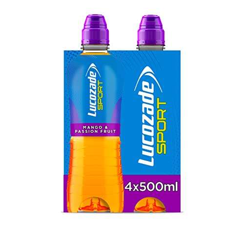 Lucozade Sport Mango and Passion Fruit 4x500ml