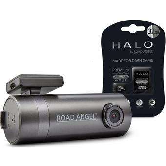 Road Angel Halo Go Full HD 1080p Dash Cam & 32GB Automotive Grade SD Card + HWK5V Hardwiring Kit - £89.99 with code @ Halfords