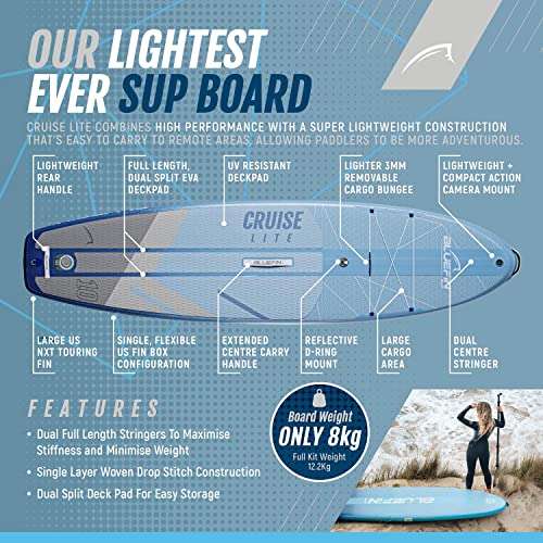 Bluefin Cruise *Lite* 10' stand-up paddleboard £338.99 @ Amazon