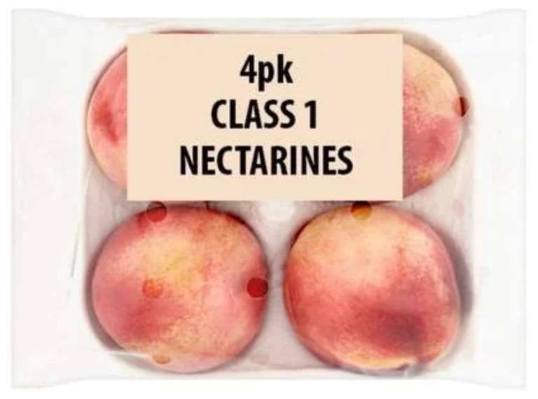 4 Pack Nectarines 69p @ Farmfoods