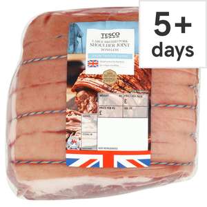 Tesco Large Pork Shoulder Joint £2.50 per kg (Clubcard price) @ Tesco