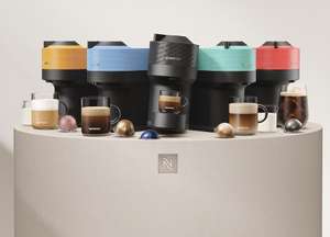 Nespresso Vertuo Pop Coffee Machine with 30 Free Capsules - BlueLightCard Deal