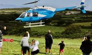 Six-Mile Heli Flight with Chocolates and Bubbly - £39.20 For One / £71.20 For Two - @ Groupon