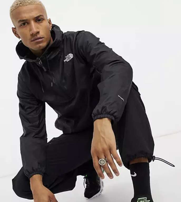 Men’s The North Face Wind anorak jacket in black £40.60 with code free delivery @ ASOS