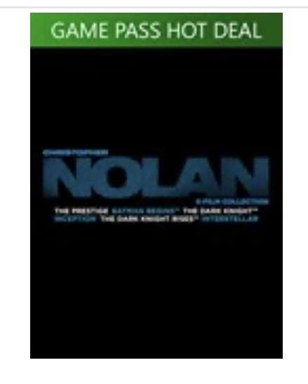 Christopher Nolan 6-film Collection (buy to keep / in UHD) (Game Pass subscriber discount)