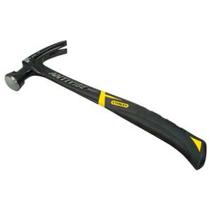 Stanley FMHT1-51276 FatMax Antivibe Rip Claw Hammer 16oz - £10 (Free Collection in Limited Locations) @ Wickes