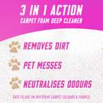 Vanish Carpet Cleaner + Upholstery 600ml (£3.25 W/Voucher 20% + 15% S&S)