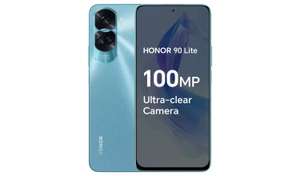 HONOR 90 Lite 5G 256GB Mobile Phone + VOXI 100GB 30 Day Pay As You Go SIM Card - £20 included - Free click & collect