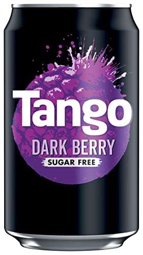 Tango Dark Berry Sugar Free Cans 24 x 330ml (10% S&S £6.17 & 15% S&S £5.82)