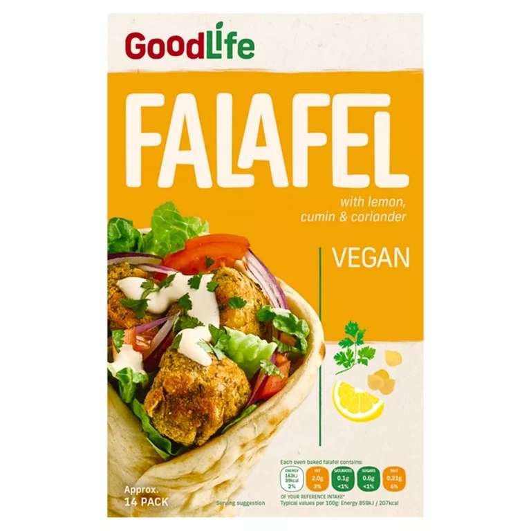 GoodLife Falafel 280g - £1.25 @ Asda
