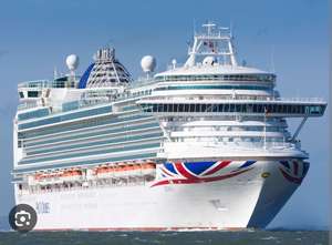 7 Night Med Cruise 2 People Ocean View P&O Azura from Malta Inc Flights from London/Manchester 8th June £1098 (£549pp) @ P&O Cruises