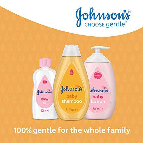 Johnson's Baby Shampoo 500 ml : £1.67 / (£1.50/£1.42 Subscribe & Save) + 15% Voucher On 1st S&S @ Amazon