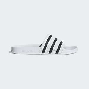 adidas Adilette Slides - White (+ Free delivery if you sign up)