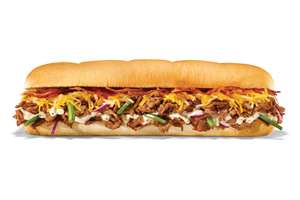 50% Off A Footlong Sub For Registered & Activated Subway Rewards Members
