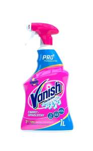 Vanish Professional Oxi Action Carpet and Upholstery Stain Remover Spray 1L