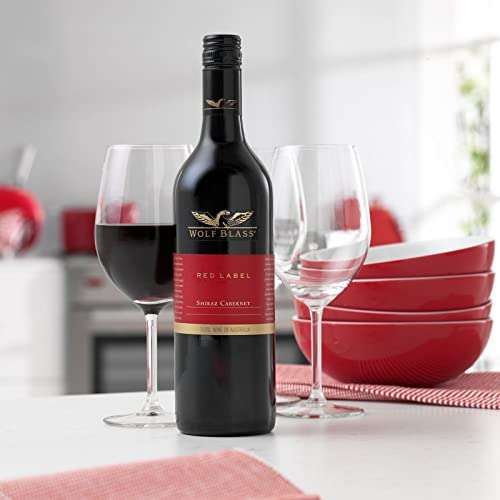 Wolf Blass Red Label Shiraz Cabernet, 6 x 750ml £27 With Voucher (Dispatched within 1 to 3 weeks) @ Amazon