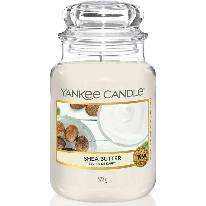Large Yankee Candles Shea Butter - £8.99 Farmfoods Belle Vale