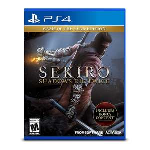 Sekiro Shadows Die Twice - Game of the Year Edition PS4 Game (NTSC Version) - £25.64 with code @ 365games