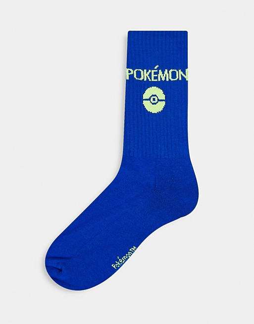 ASOS DESIGN Pokemon slogan sports socks £2.25 + £4 delivery at ASOS
