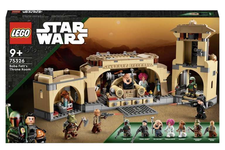 Lego Star Wars Boba Fetts Throne Room £60 free click & collect @ Argos