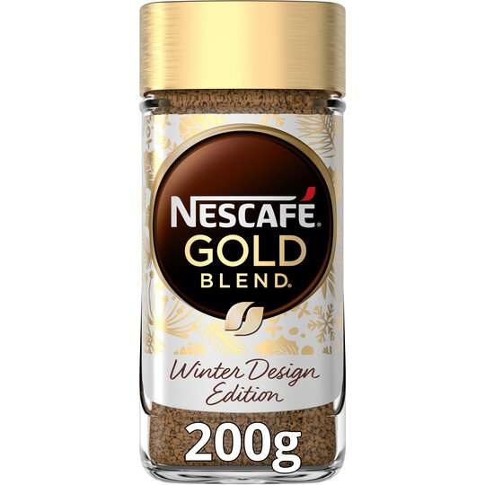 Nescafe Gold Blend Coffee 200G £4 (Clubcard) @ Tesco