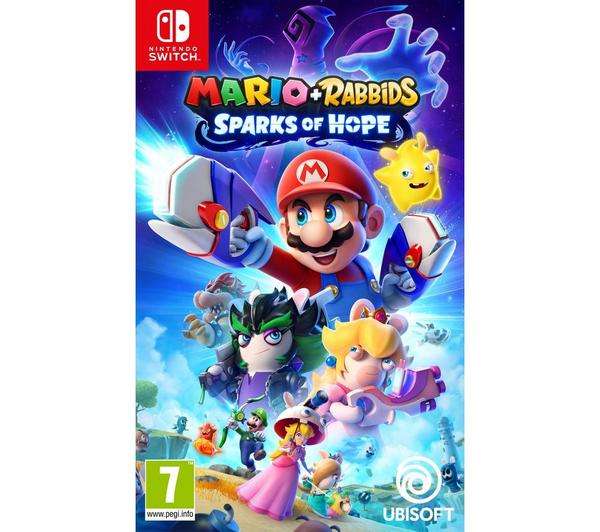 Nintendo Switch Mario + Rabbids Sparks of Hope + free delivery + 3 months Apple services = £24.99 @ Currys