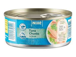 48 Tins Nixe Tuna Chunks in Brine For £14.99 @ Lidl Kempston
