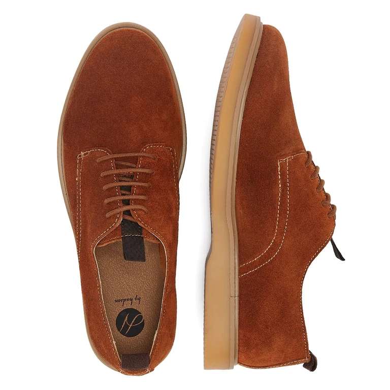 H by Hudson Suede Shoes (Sizes 6-10) W/Code