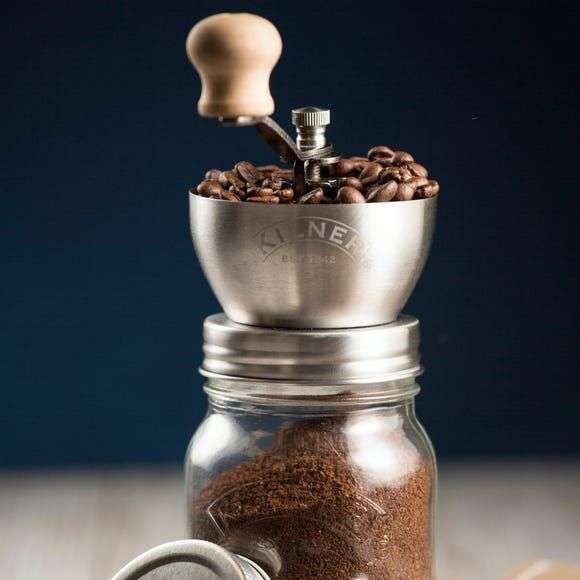 Kilner retro coffee grinder set - £10 free collection @ Dunelm