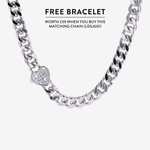 Ladies Signature Chain Necklace + Free Bracelet
