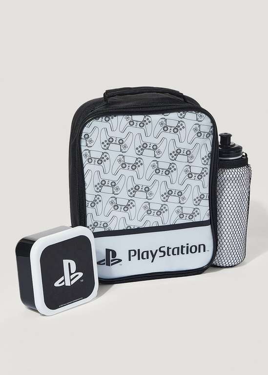 Kids PlayStation Lunch Bag Snack Box & Water Bottle Set £6.00 + Free click & collect @Matalan