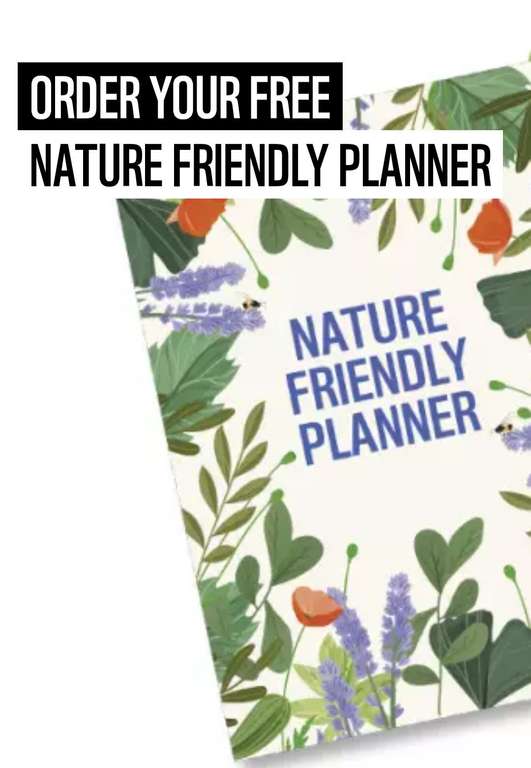 Free Nature Friendly Planner (Digital or Printed)