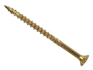 ForgeFast Elite Fast-Start Woodscrews Zinc Yellow - 4.0 x 20mm (Box of 200) - other sizes £2.49 see op