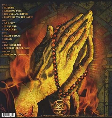 Anthrax Worship Music Double Vinyl album
