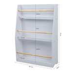 Kids Harley Bookcase Blue or Grey + Free Click and Collect to Selected Stores