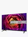 LG 43UR73006LA (2023) LED HDR 4K Ultra HD Smart TV, 43 inch with Freeview Play/Freesat HD, Black with code (MY JL Members)