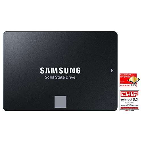 4TB - Samsung 870 EVO 2.5" SATA III Internal SSD - 560MB/s, 3D TLC, 4GB Dram Cache, 2400 TBW - £199.98 (£124.98 after £75 Cashback) @ Amazon