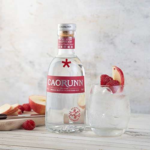 Caorunn Small Batch Scottish Raspberry Gin - 50cl | 41.8% ABV - £12 @ Amazon