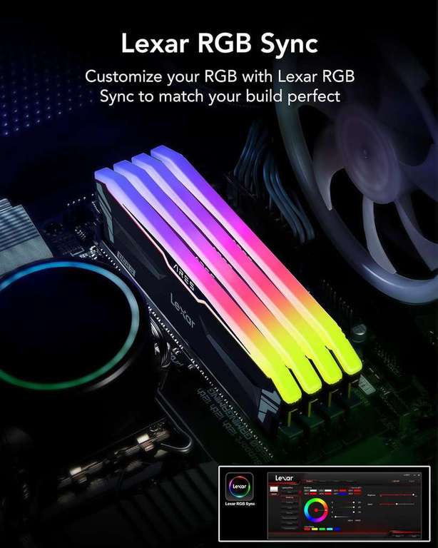 Test : Lexar ARES RGB 6400 MT/s CL32 